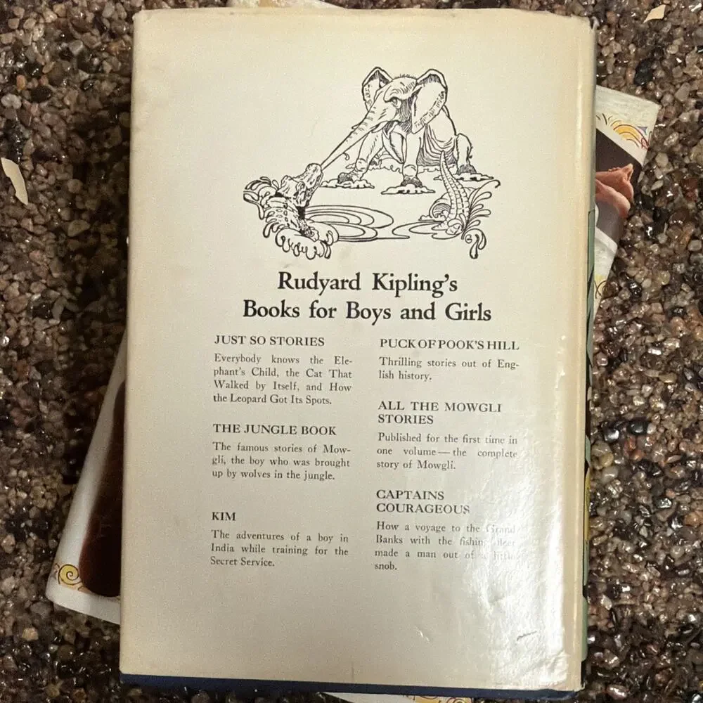 Just So Stories by Rudyard Kipling HC DJ Illustrated Doubleday Vintage‎ 1948